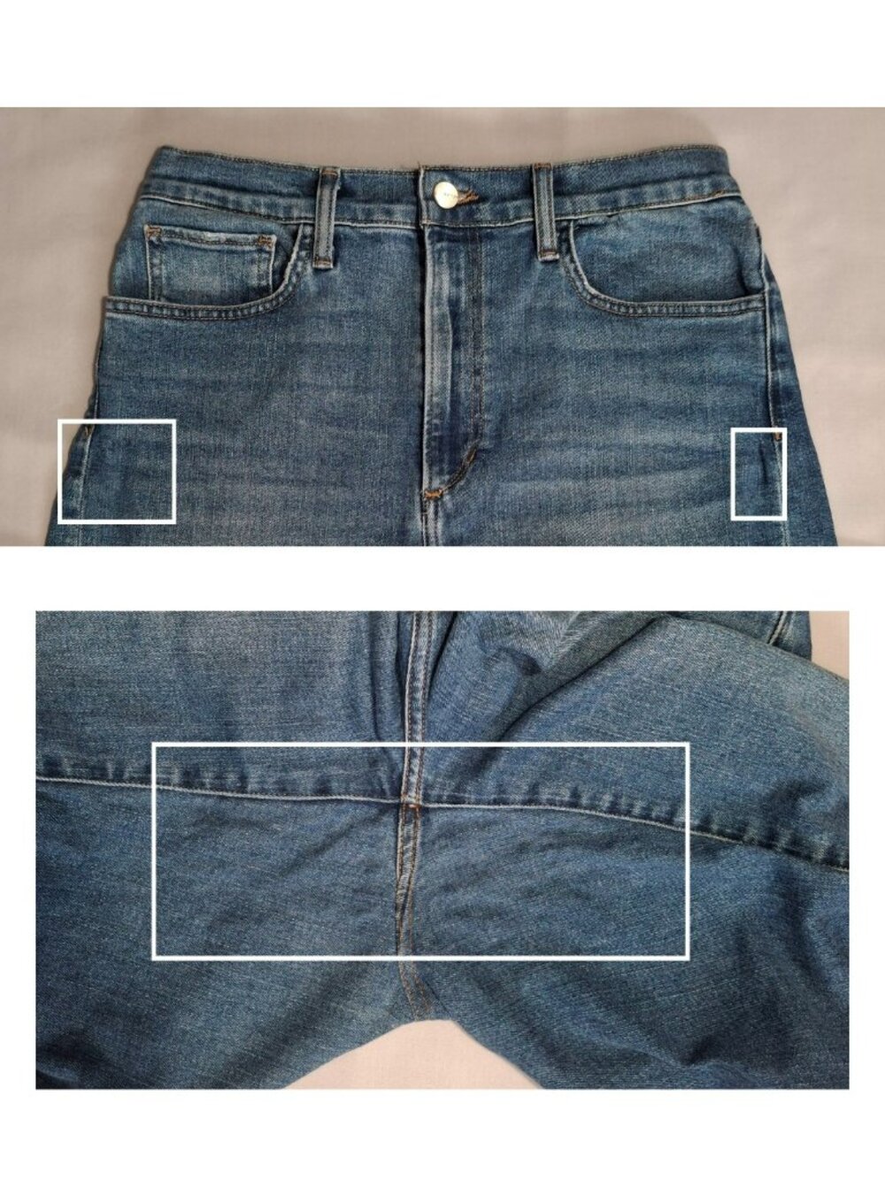Joe's Jeans The Mia High Rise Wide Leg Ankle Jeans Blue Raw Hem | Size 32 - Picture 11 of 14